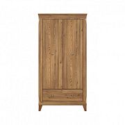 Bergen Šatní skříň SZF2D1S, Modřín sibiu zlatý