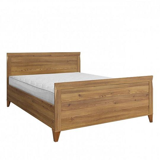 BERGEN postel 140 cm, Modřín sibiu zlatý