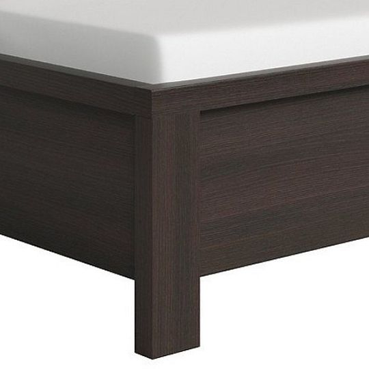 KASPIAN postel 140 cm, wenge