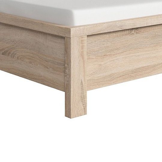 KASPIAN postel 140 cm, dub sonoma