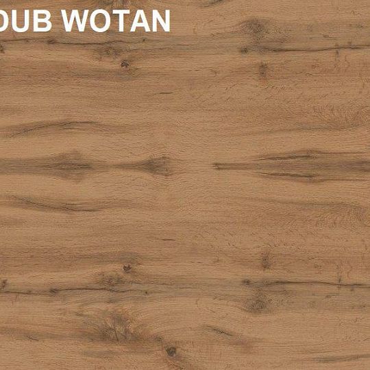 HOLTEN police POL/106, bílá/dub wotan