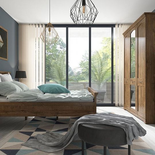 PATRAS komoda KOM5S, Dub April