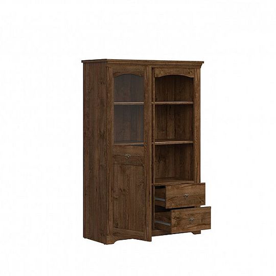 PATRAS vitrína REG1W2S, dub april