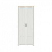 Loksa skříň SZF2D/85, borovice bílá anderson