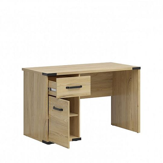 LARA psací stůl BIU1D1S, jasan běloruský