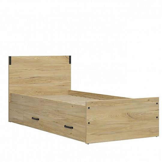 LARA šuplík pod postel LOZ/90, jasan běloruský