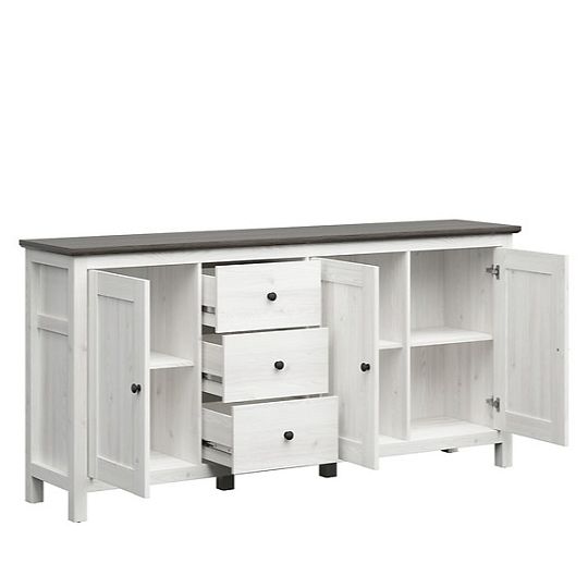 HESEN komoda KOM3D3S/10/20, modřín sibiu světlý/borovice larico