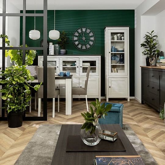 HESEN komoda KOM3D3S/10/20, modřín sibiu světlý/borovice larico