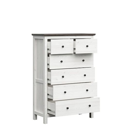 HESEN komoda KOM6S/15/10, modřín sibiu světlý/borovice larico