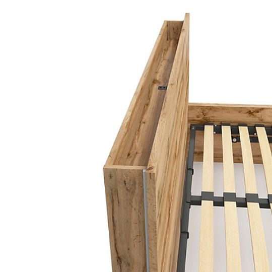 TETRIX POL/LOZ/140 multimediální police, dub wotan