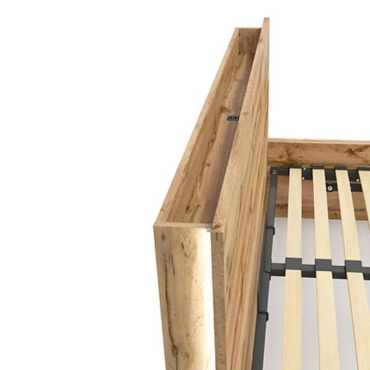 TETRIX POL/LOZ/140 multimediální police, dub wotan