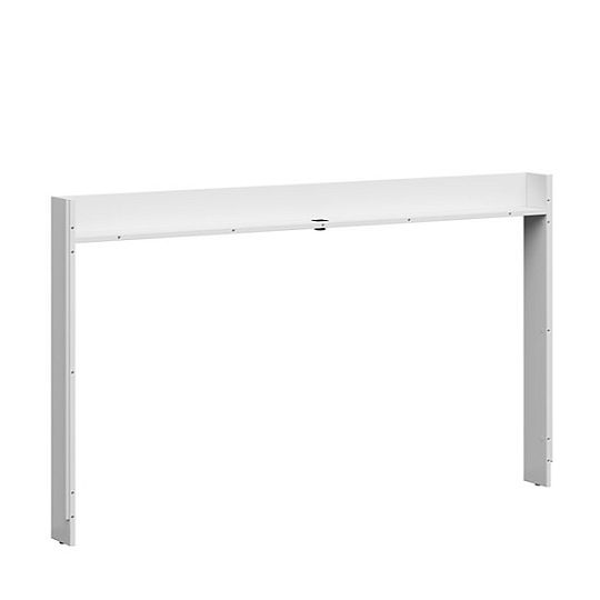 TETRIX POL/LOZ/160 multimediální police, bílý lesk