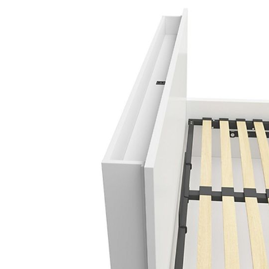 TETRIX POL/LOZ/160 multimediální police, bílý lesk