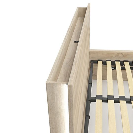 TETRIX POL/LOZ/160 multimediální police, dub sonoma