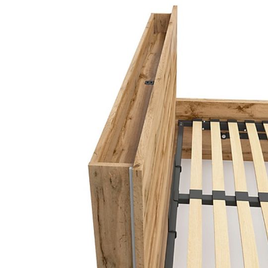 TETRIX POL/LOZ/160 multimediální police, dub wotan