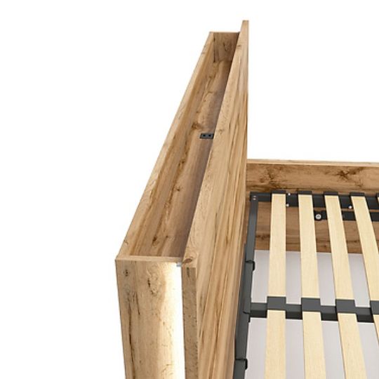 TETRIX POL/LOZ/160 multimediální police, dub wotan