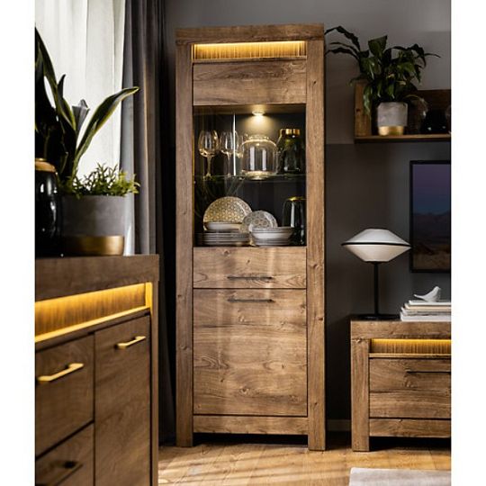 TORIN KOM2D3S komoda, dub ribbeck