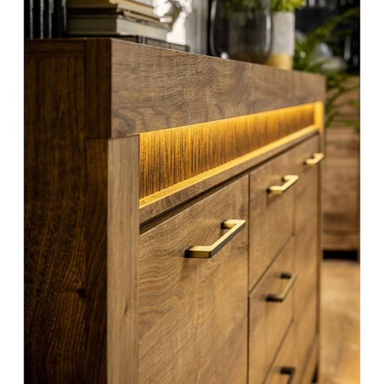 TORIN KOM2D3S komoda, dub ribbeck