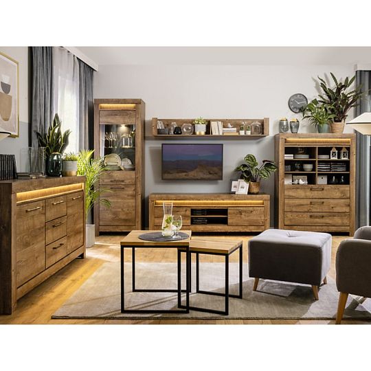 TORIN RTV2D televizní stolek, dub ribbeck