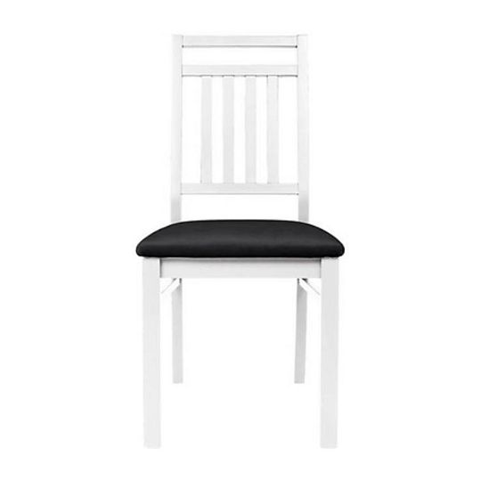 Jídelní židle, Hesen, bílá teplá TX098/Solar 99 black