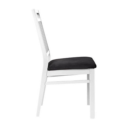 Jídelní židle, Hesen, bílá teplá TX098/Solar 99 black