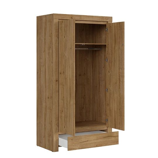 HOLTEN šatní skříň SZF2D1S, dub waterford