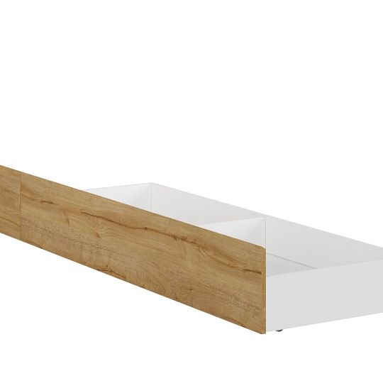 HOLTEN šuplík k posteli 120 a 140 cm, dub waterford