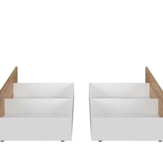 HOLTEN šuplík k posteli 120 a 140 cm, dub waterford