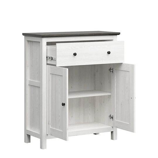 HESEN komoda KOM2D1S, modřín sibiu světlý/borovice larico