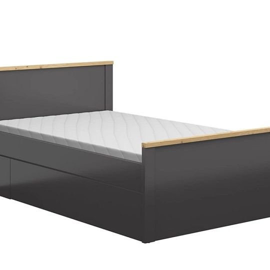 HESEN šuplík SZU/160, grafit/dub artisan