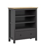 HESEN regál REG1S, grafit/dub artisan