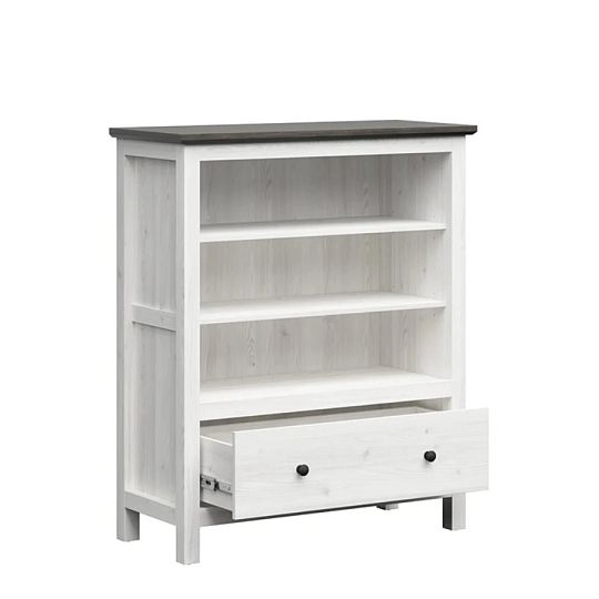 HESEN regál REG1S, modřín sibiu světlý/borovice larico