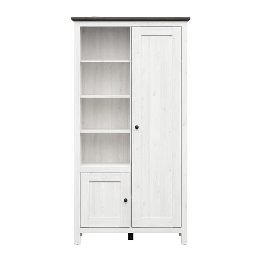 HESEN skříň SZF2D, modřín sibiu světlý/borovice larico