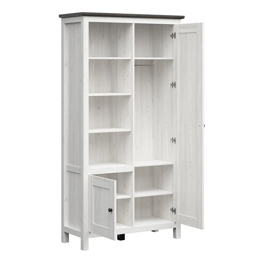 HESEN skříň SZF2D, modřín sibiu světlý/borovice larico