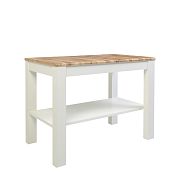 HOLTEN konferenční stolek LAWA, bílá/dub wotan