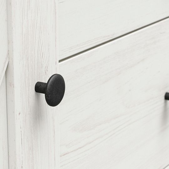 FRIJA komoda KOM2D4S, borovice bílá andersen/dub artisan