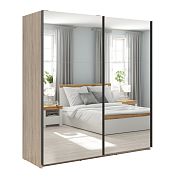 TETRIX šatní skříň SZF/183/2M, dub sonoma