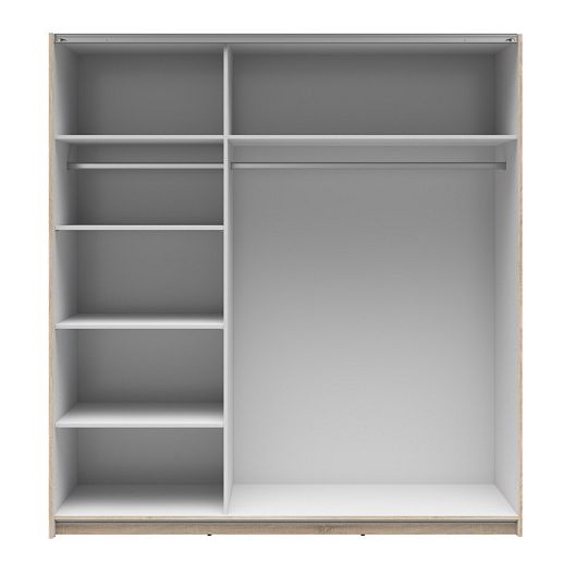 TETRIX šatní skříň SZF/183/2M, dub sonoma