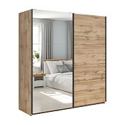 TETRIX šatní skříň SZF/183/M, dub wotan