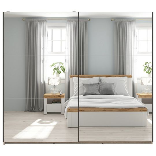 TETRIX šatní skříň SZF/220/2M, dub sonoma