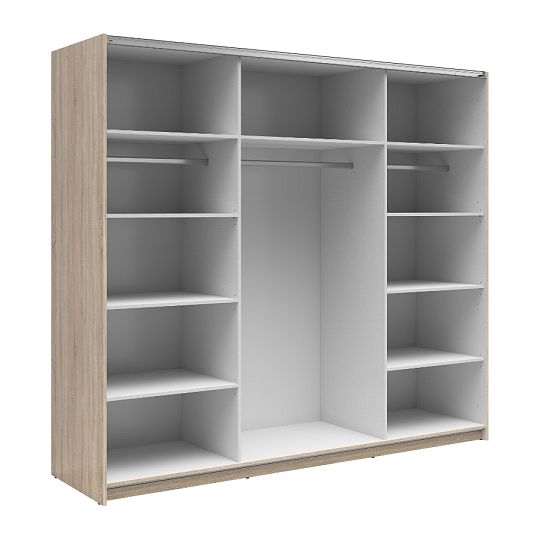 TETRIX šatní skříň SZF/220/2M, dub sonoma