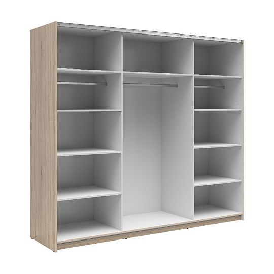 TETRIX šatní skříň SZF/220/M, dub sonoma