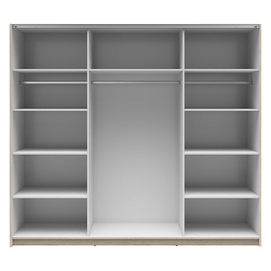 TETRIX šatní skříň SZF/220/M, dub sonoma