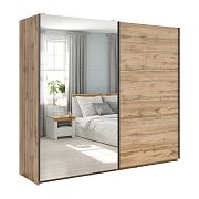 TETRIX šatní skříň SZF/220/M, dub wotan