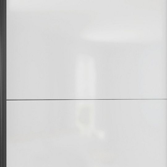 TETRIX šatní skříň SZF/153, dub sonoma/bílý lesk