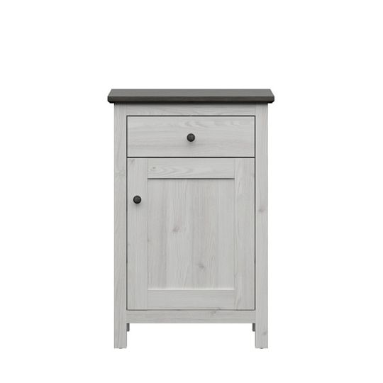 HESEN komoda KOM1D1S/10/7, modřín sibiu světlý/borovice larico