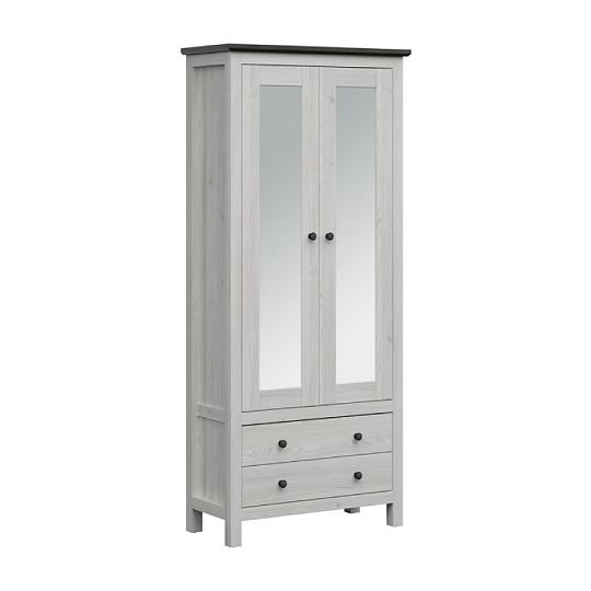 HESEN šatní skříň REG2L2S/20/9, modřín sibiu světlý/borovice larico