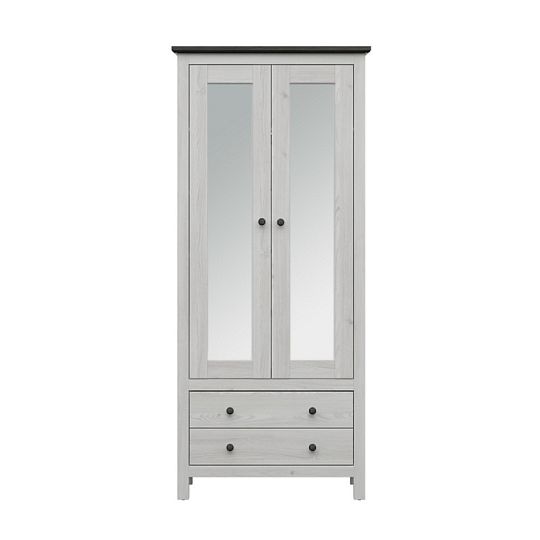 HESEN šatní skříň REG2L2S/20/9, modřín sibiu světlý/borovice larico