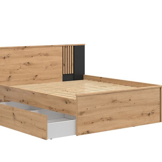 VABRES šuplík SZU pod postel LOZ/160, dub artisan