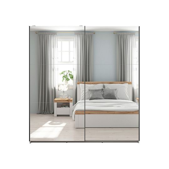 TETRIX šatní skříň SZF/183/2M, kašmír